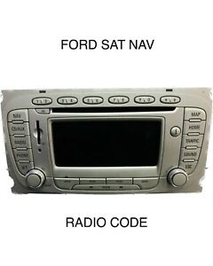 Ford Sat Nav Radio Code Blaupunkt Travelpilot Stereo Decode Serial Number Unlock