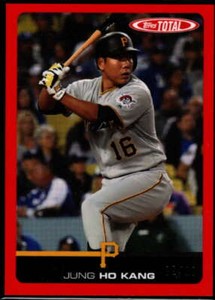 Jung Ho Kang 2019 Topps Total Red #134 /15 Pirates 