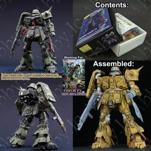 per RE 1/100 Zaku II FZ Recast Industriac Gear Silveroaks kit conversione resina - Foto 1 di 12