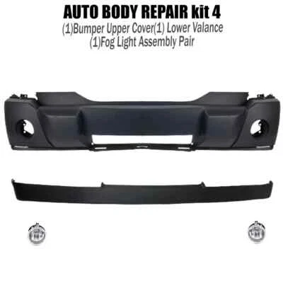 Parachoques delantero y cenefa inferior para Jeep Liberty 2002-2012 Dodge Nitro 2007-2011 Foto 1 de 4