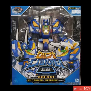 Dino Core 4 EVOLUTION MEGA D-FIGHTER TRI Transforming Robot Triceratops Dinosaur - Picture 1 of 7