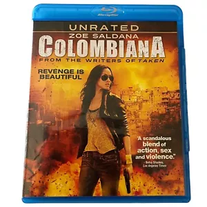 COLOMBIANA Blu-Ray Zoe Saldana Includes Special Features & Blue-ray Exclusives - Foto 1 di 3