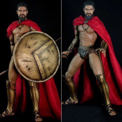 MOMTOYS Spartan Warriors 300 Ancient Greek Soldier 1/6 Action Figure Model M006 Cover