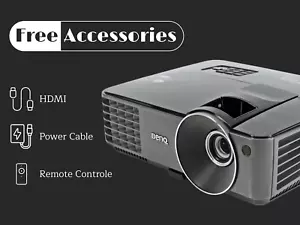3000 Lumens DLP Projector Ideal for University Classrooms Full HD PC 3D Ready - Picture 1 of 9