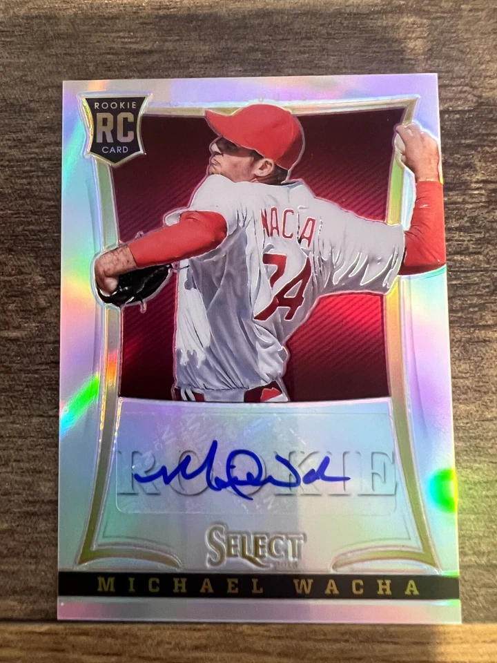 2013 Panini выбрать Майкл Вача RC авто белый /99 #236 - Изображение 1 из 3