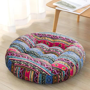 Floor Cushion,55X55Cm Large Square Floor Pillows Seating for Adults,Tufted Cordu - Picture 1 of 12