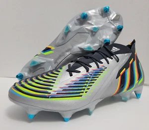 Nuevos botines de fútbol Adidas Predator Edge.1 tierra blanda zapatos para hombre HR1575 EE. UU. talla 9 - Imagen 1 de 11