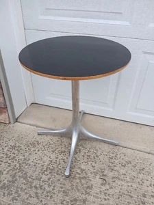 GEORGE NELSON ALUMINUM SIDE TABLE - Picture 1 of 5