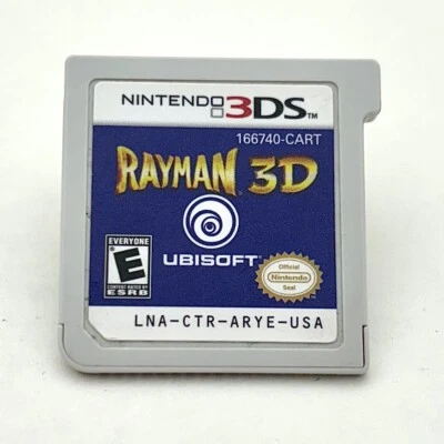 Rayman 3D - Nintendo 3DS CART ONLY (Ubisoft, 2011) - Image 1 of 2