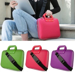 Faux Leather Tablet Case Laptop Bag For 10" iPad Air 5 / iPad 9 / iPad Pro 11 - Picture 1 of 14