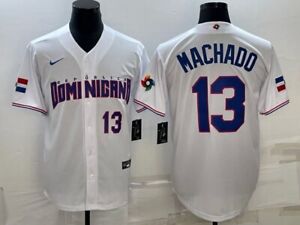 Machado #13 Men's Dominican Republic Team World Baseball Classic 2023 Jersey
