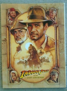 Indiana Jones and the Last Crusade RARE 1989 Original PRESS KIT Folder & 1 Slide - Bild 1 von 7