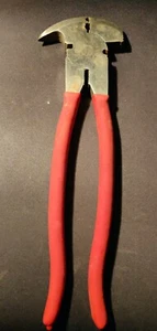 Vintage Great Neck Fence Pliers - FE10 - 10 Inch Pre-owned Great Condition Red - Picture 1 of 5
