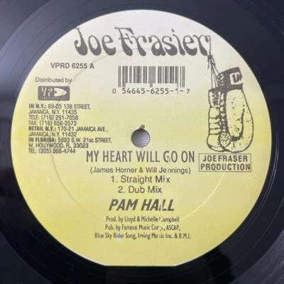 Pam Hall – My Heart Will Go On 12" Vinyl US Celine Dion VPRD 6255 EX/EX - Image 1 of 3