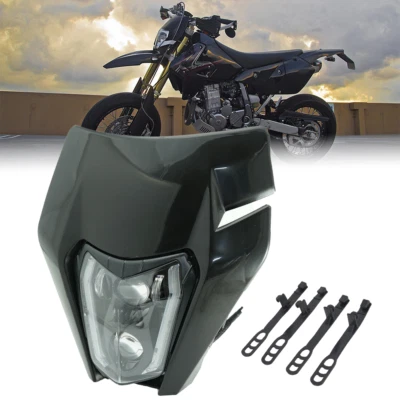 Faro LED Luz DRL para SUZUKI DR-Z400 E/S/SM DRZ400SM DRZ400E DR650 Foto 1 de 4