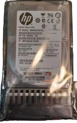 Fit  507610-B21 508009-001 500gb 2.5 inch 6G 7.2k sas MDL hard drive - Image 1 of 4