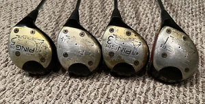 Vintage Karsten PING Eye Driver Wood 1 3 4 5 Set ZZ-Lite Steel Shaft - Picture 1 of 4