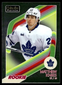 2023-24 O-Pee-Chee Platinum Retro Rookies Matthew Knies #R-85 Rookie RC - Foto 1 di 2