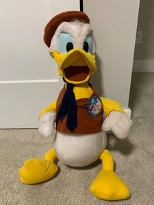 Disney World Donald Duck Vintage großes Plüschtier MGM Studios 1989 Eröffnung SEHR SELTEN! - Bild 1 von 10