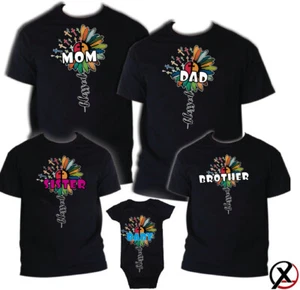 Blessed t shirt Matching Party Family Kid Tshirt Mom, dad, sister Faith God 2 - Picture 1 of 11