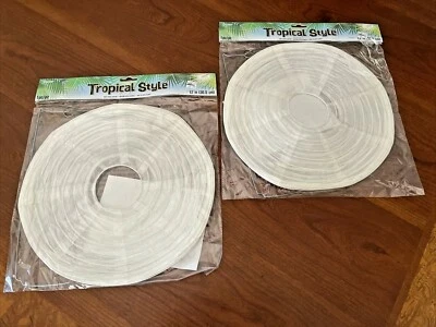 Lote de 2 Linternas de Libro Blanco de Primavera 12" NOS SELLADAS de DARICE Foto 1 de 4