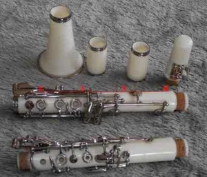 New White color Bb clarinet ABS Resin Material - Picture 1 of 4