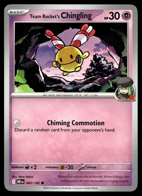 Team Rocket's Chingling 085/182 SV10: Destined Rivals - Image 1 of 2