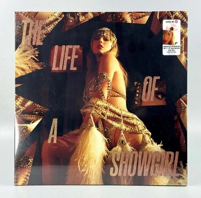 Taylor Swift The Life Of A Showgirl Pink Shimmer Vinyl *SEALED* - Image 1 of 4