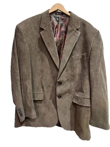 Ralph Lauren Herren hellbraun Cord Sport Mantel Jacke Blazer 100% Baumwolle Gr. 46 R - Bild 1 von 8