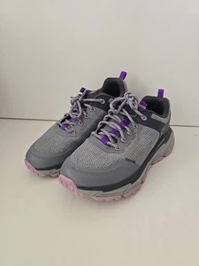Skechers D'Lux Journey Marigold Charcoal Purple Womens Athletic Sneaker - Picture 1 of 6