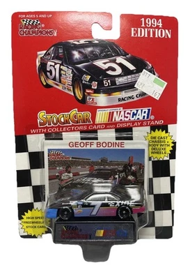 1994 Preview Edition Racing Champions Geoff Bodine NASCAR  Exide Stock Car #7 - - Image 1 of 4