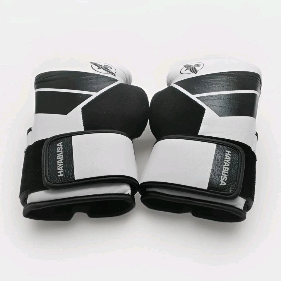 Hayabusa S4 XS Fight Sport Gloves for Men and Women - Black & White  - Image 1 of 4