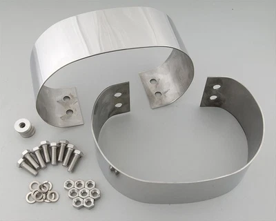 Kentrol 30438 Bumper, Stock, Rear, Polished, Fits Jeep, Pair Foto 1 de 4