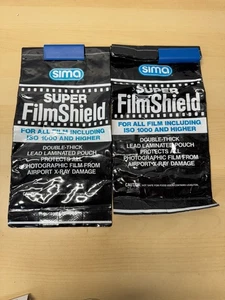 2x Sima Super Film Shield Pouch with Original Clamp (AJ49) - Picture 1 of 1