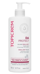 TOPICREM DA Protect Emollient Balm 500ml-Face&Body-Sensitive Dry And Atopic Skin - Picture 1 of 4