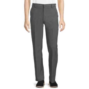George Men’s and Big Men’s Premium Comfort Flat Front Suit Pants Size 36X32 - Picture 1 of 3