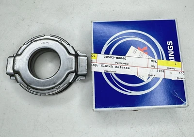 Cojinete de liberación de embrague OE Nissan 30502-M8060 / NSK 62TKA3309 para 1982-86 Sentra Foto 1 de 4