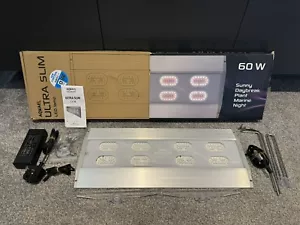 Lámpara WiFi AQUAEL ULTRA DELGADA LED BT para LUZ DE PECERA COLGANTE/MONTAJE ARRECIFE 60W - Imagen 1 de 24
