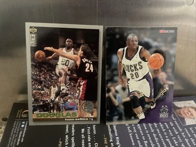 Lot Of 2 Sherman Douglas Basketball Cards Both Different - Image 1 of 2