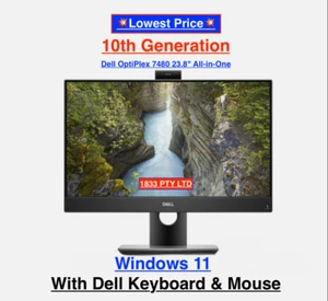 💥Lowest Price💥 Dell OptiPlex 7480 10Gen All in One i5 16GB 512GB Desktop - Picture 1 of 6