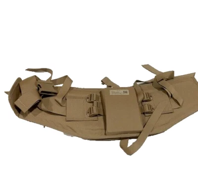 US Miliary USMC FILBE MOLLE Pack Hüftgurt Coyote Braun NSN 8465-01-600-7870 - Bild 1 von 4