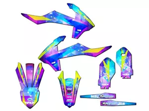 2018-2023 SX 85 SPACE KADET Galaxy Senge Graphics Kit Compatible with KTM - Bild 1 von 10