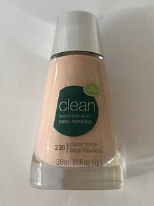 Covergirl Clean Sensitive Skin Liquid Makeup, 230 Classic Beige (1 - Bottle) - Picture 1 of 2