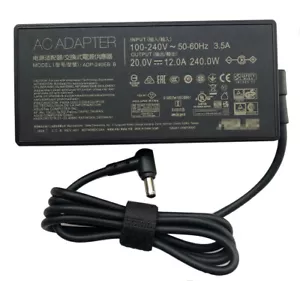 240W 12A AC Adapter Charger For ASUS TUF F17 FX707ZM FX707ZM-RS74 FX707ZM-HX066W - Picture 1 of 5