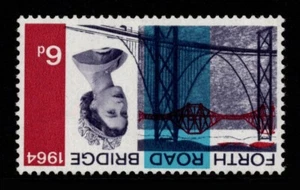 Forth Bridge 1964 6d fósforo, marca de agua invertida, SG 660pWi como nuevo NH, CAT. 800€ - Imagen 1 de 2