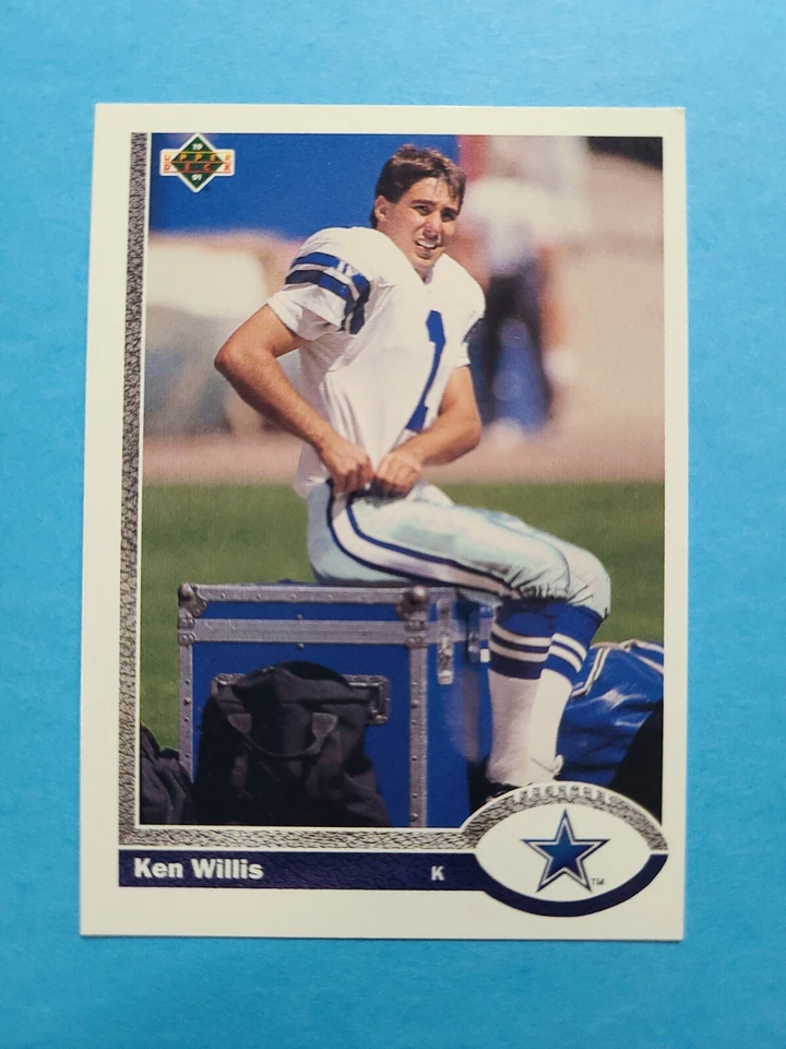 KEN WILLIS 1991 UPPER DECK FOOTBALL CARD # 514 F4679 - Image 1 of 1