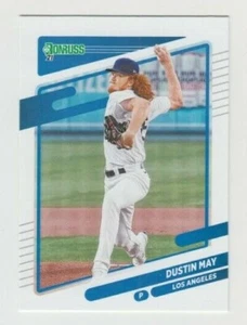 (9) Dustin May 2021 DONRUSS BASE CARD LOT #158 LOS ANGELES DODGERS - Picture 1 of 1