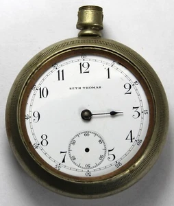 1914 Seth Thomas Grade 36 18s 7j Pocket Watch w/ OF Case - Parts/Repair - Picture 1 of 6