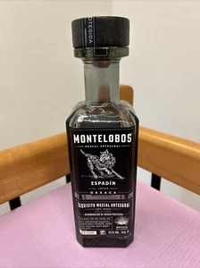 Tequila Mezcal MONTELOBOS 70cl - 1 Bottiglia Vuota - Foto 1 di 5