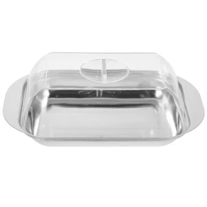 Butter Cheese Storage Box Butter Tray Butter Dishes With Lid Kitchen - Picture 1 of 12